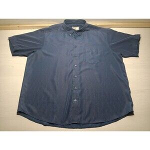 Canda C&A  Short Sleeve Button Up Pocket T Shirt Top 2XL